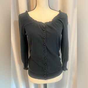 Marc By Marc Jacobs Black Cardigan